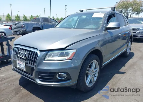 2016 Audi Q5 2.0T Premium from USA, damaged, VIN WA1L2AFP9GA104440